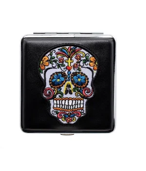 Atomic German Skull Kurukafa Patch Deri Kısa Sig. Tab akasısı Beyaz Haç 20li