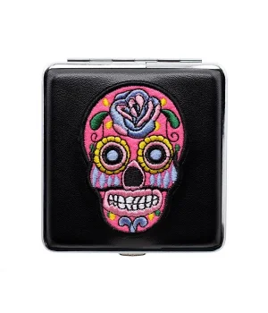 Atomic German Skull Kurukafa Patch Deri Kısa Sig. Tab akasısı Pembe 20li