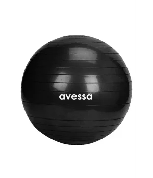 Avessa 55 Cm Pilates Topu Poşet Ambalaj BPT-55 Siyah