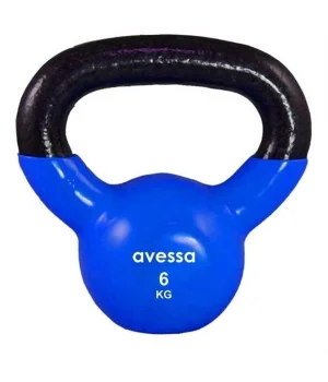 Avessa 6 kg Kettlebell Çaydanlık Dambıl Vinyl Kettlebell
