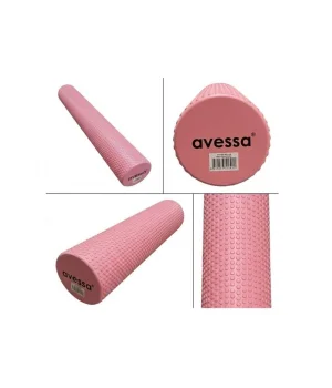Avessa Afr Masajlı Uzun Foam Roller Pembe 90x15 Cm