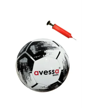 Avessa Basic Futbol Topu Siyah No5 Pompalı