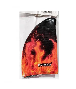 Avessa BB10B Alev Desenli Dijital Baskılı Bez Bone