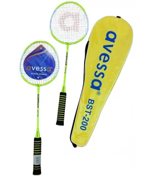 Avessa Bst-200Y Badmington Raket Set Yeşil
