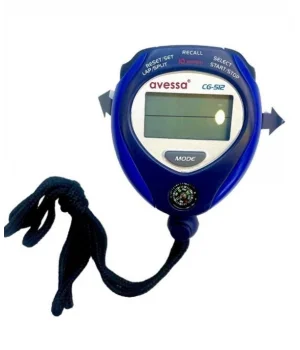 Avessa Cg-512 Kronometre 10 Hafızalı Mavi