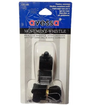 Avessa Dk-10 İpli Düdük Siyah 120 Db