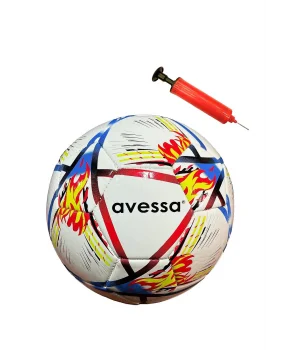 Avessa FT150-140 Futbol Topu Mavi-Beyaz 3 Astar Pompalı