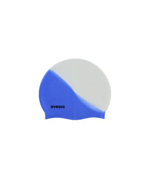 Avessa Gökkuşağı Silikon Bone Beyaz-Mavi MC502