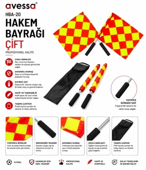 Avessa Hba-20 Hakem Bayrağı Çift