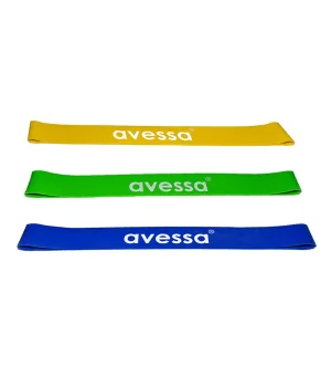 Avessa Latex Aerobik 3 Lü Direnç Seti LAB10-20-30