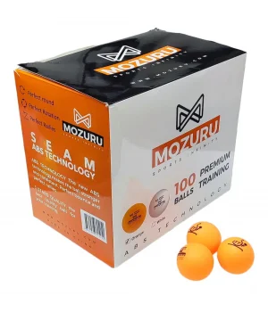 Avessa Mozuru Mzr100-Org ITTF Onaylı Turuncu Pinpon Topu 100lü