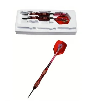 Avessa Ok-300 Profesyonel Çelik 20Gr Dart Oku Kırmızı 3lü