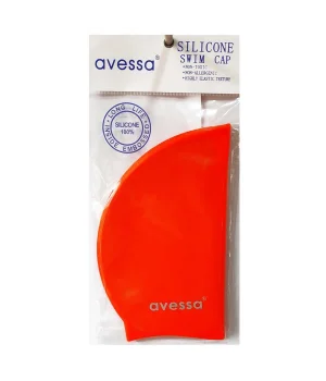 Avessa Silikon Bone Açık Kırmızı Havuz Bonesi SC404
