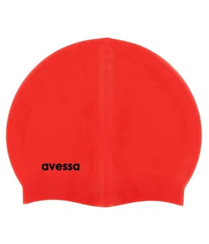 Avessa Silikon Bone Kırmızı Havuz Bonesi SC401