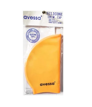 Avessa Silikon Bone Koyu Sarı Havuz Bonesi SC310