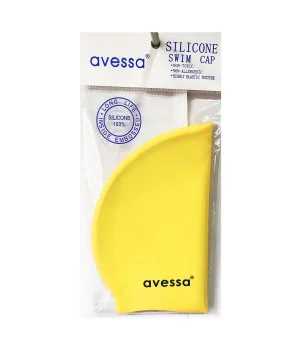 Avessa Silikon Bone Sarı Havuz Bonesi SC807