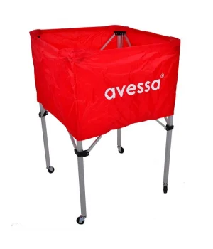 Avessa Ta-300 Aleminyum Tekerlekli Top Arabası Kırmızı
