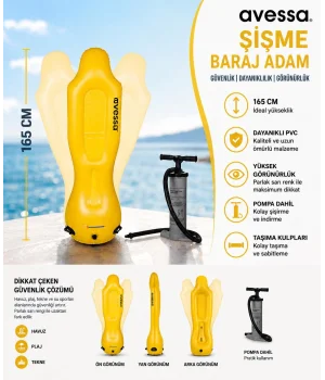 Avessa TK-CQR-03 Şişme Baraj Adam 165 Cm