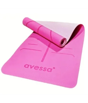 Avessa Tpe-40 Çift Renk Tpe Pilates Minderi Pembe