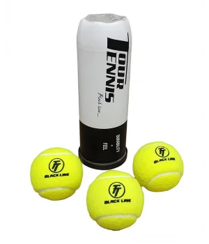 Avessa Tz-2 Maç Tenis Topu Black Line 3lü