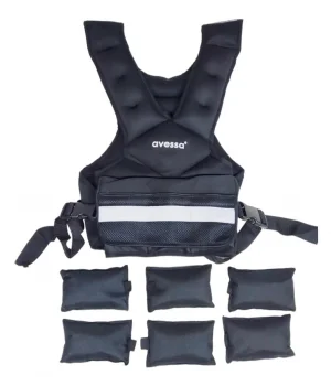 Avessa Wv-5 kg Ağırlık Yeleği Siyah