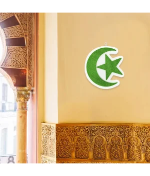 Ay Yıldız Ramazan Strafor Süs