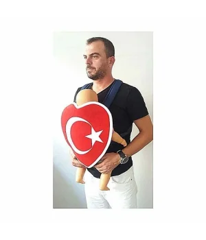 Baby Shada Türk Bayraklı Kanguru Kılıfı