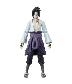 Bandai Anime Heroes Naruto Sasuke Uchiha Figür ve Aksesuar Seti 16 cm
