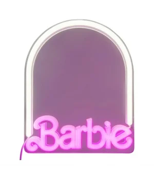 Barbie Duvar Tipi Led Neon Ayna