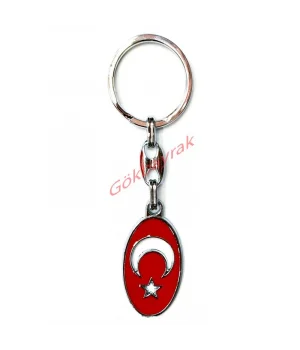 Bayrak Anahtarlık (Oval)