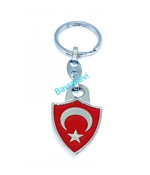 Bayrak Resimli Anahtarlık