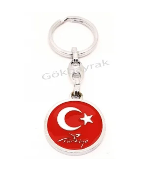 Bayrak Resimli Anahtarlık