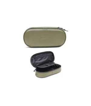 Bback Oval Deri Kalemlik / Kalem Kutusu HAKİ YEŞİL