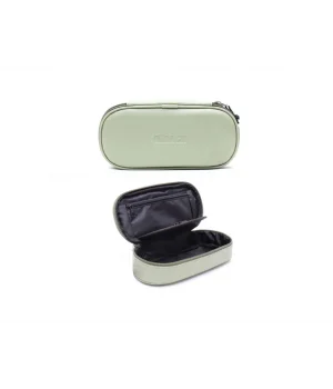 Bback Oval Deri Kalemlik / Kalem Kutusu PASTEL MİNT YEŞİLİ