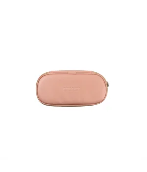 Bback Oval Deri Kalemlik / Kalem Kutusu PASTEL PEMBE