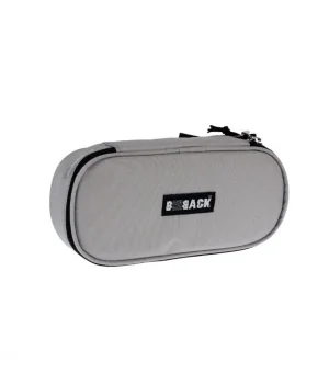 Bback Oval Kumaş Kalemlik / Kalem Kutusu AÇIK GRİ