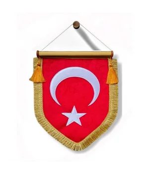Beşgen Bayrak Flama 25x35 cm