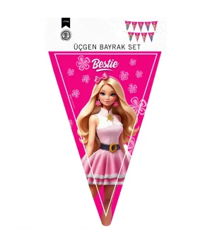 Bestie Üçgen Flama Süsleme Seti