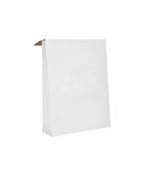 Beyaz Hediye Paketi Bantlı 25x8x30,5 cm