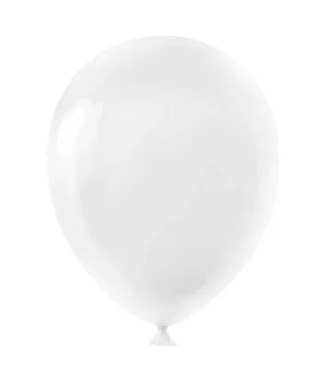 Beyaz Pastel Balon 12