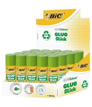 Bic Eco Solventsiz Stick Yapıştırıcı 21 gr. 20li Kutu