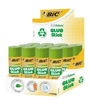Bic Eco Solventsiz Stick Yapıştırıcı 36 gr. 12li Kutu