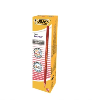 Bic Evolution Kırmızı Kopya Kalemi 12 Adet