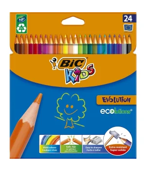 Bic Kids Evolution Kuru Boya Kalemi 24 Renk