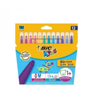 Bic Kids Kid Couleur Keçeli Boya Kalemi 12 Renk