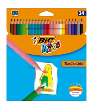 Bic Kids Tropicolor Kuru Boya Kalemi 24 Renk