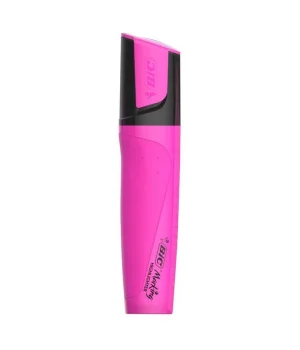Bic Marking Highlighter Flat Fosforlu Kalem Pembe