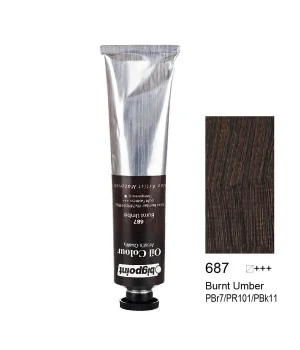 Bigpoint Yağlı Boya 200 ml. 687 Burnt Umber