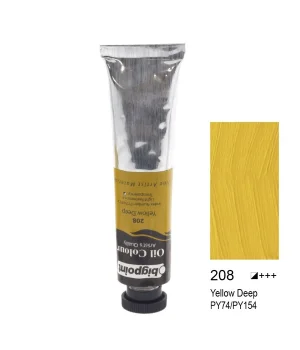 Bigpoint Yağlı Boya 45 ml. 208 Yellow Deep