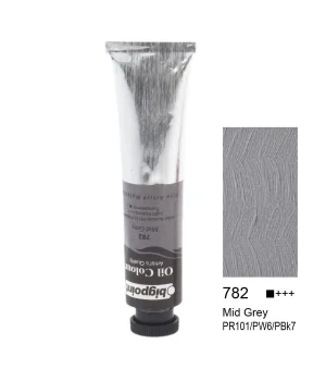 Bigpoint Yağlı Boya 45 ml. 782 Mid Grey